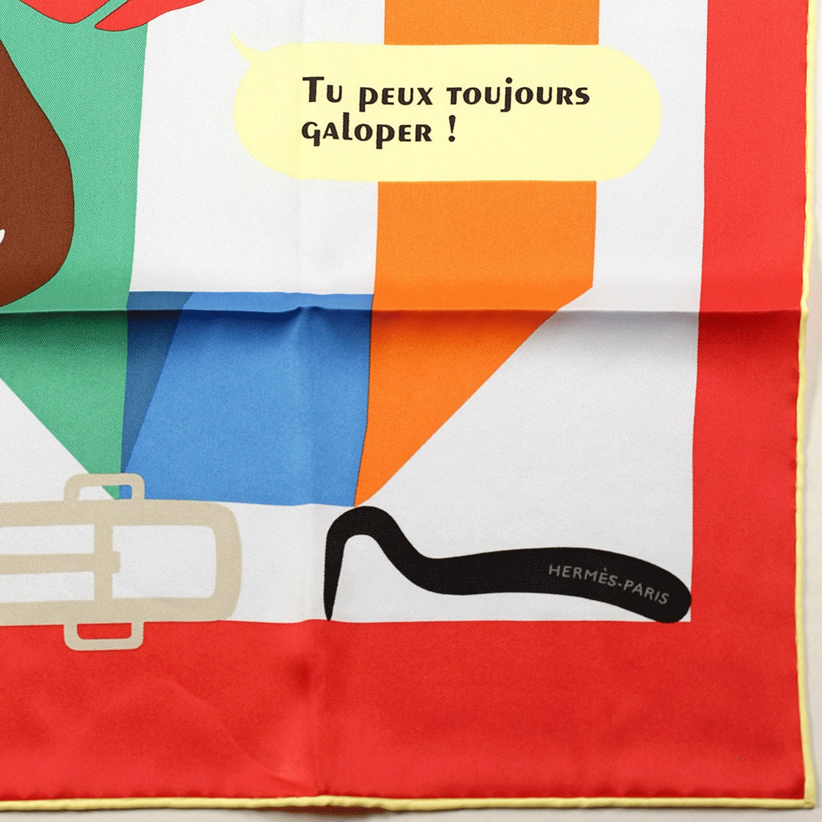 Hermes Scarf "Is This a Love Story?" 70cm Silk | Foulard Carre