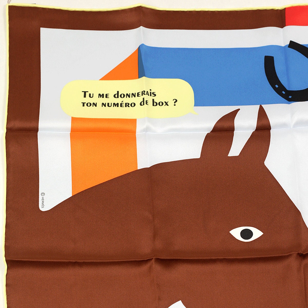 Hermes Scarf "Is This a Love Story?" 70cm Silk | Foulard Carre