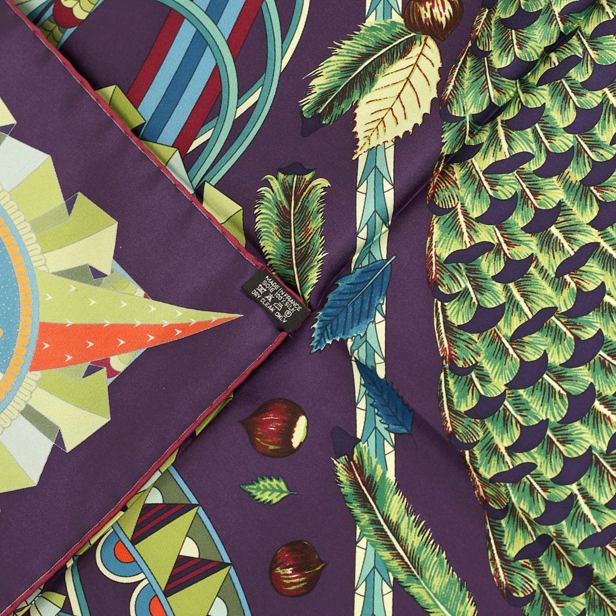 Hermes Scarf "Ombrelle Magique" by Pierre Marie 90cm Silk | Carre Foulard