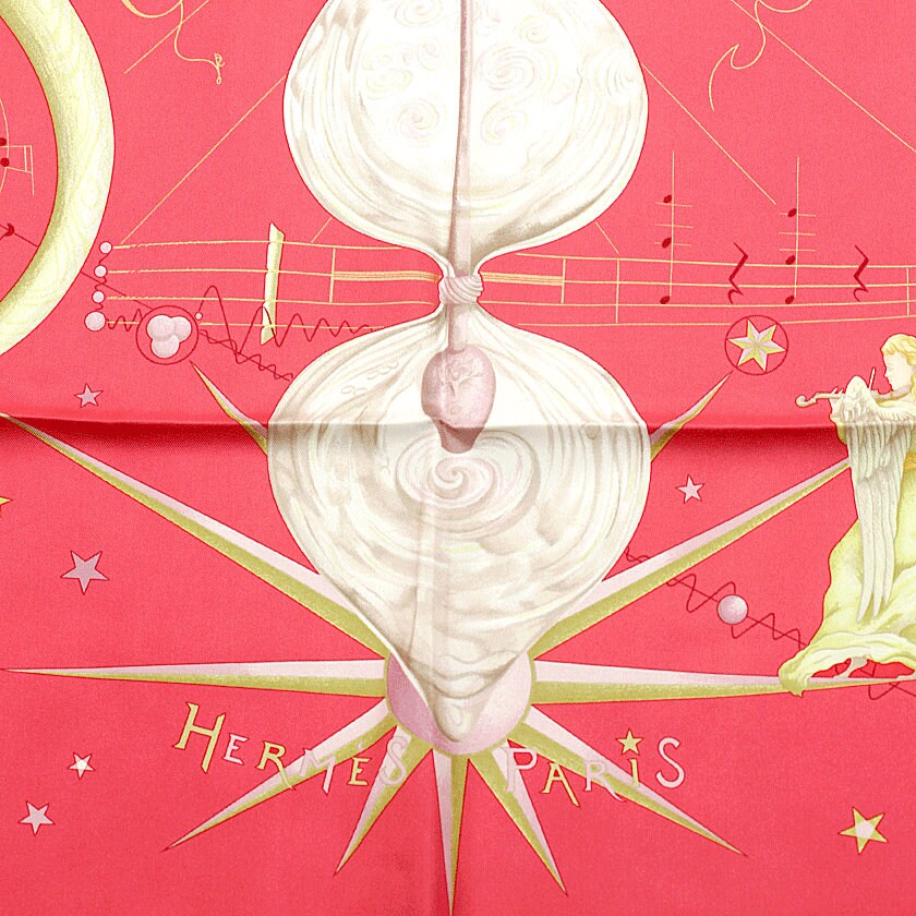 Hermes Scarf "Quintessence" by Zoe Pauwels 90cm Silk