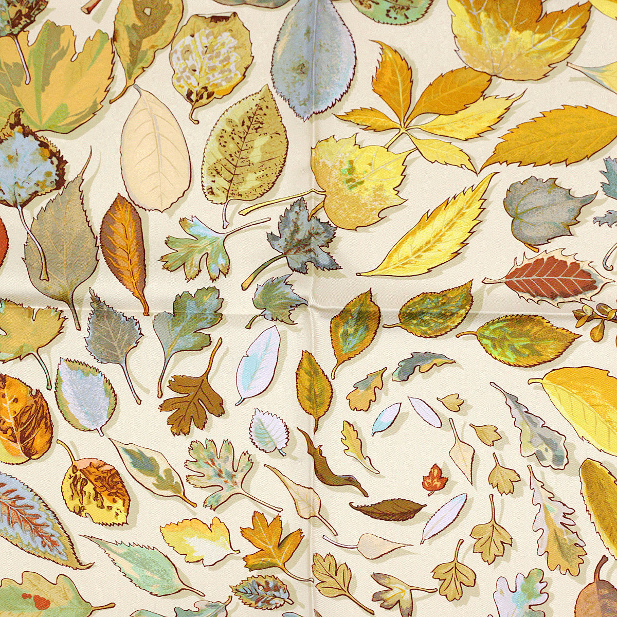 Hermes Scarf "Tourbillon" by Christiane Vauzelles 90cm Silk