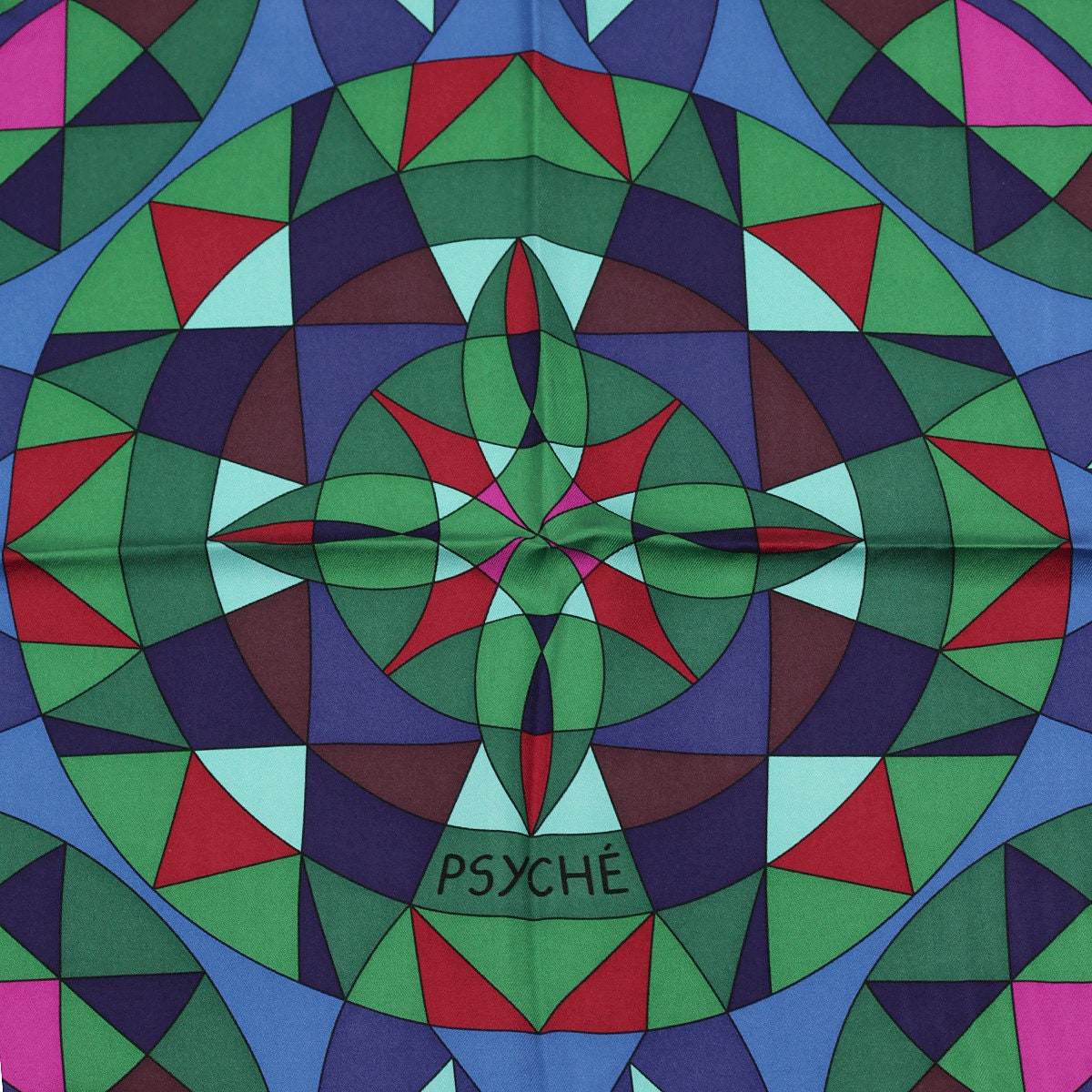 Hermes Scarf "Psyche" by Sophie Koechlin 140cm Silk | Carre Foulard