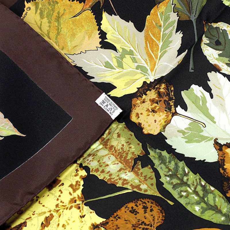 Hermes Scarf "Tourbillon" by Christiane Vauzelles 90cm Silk | Carre Foulard