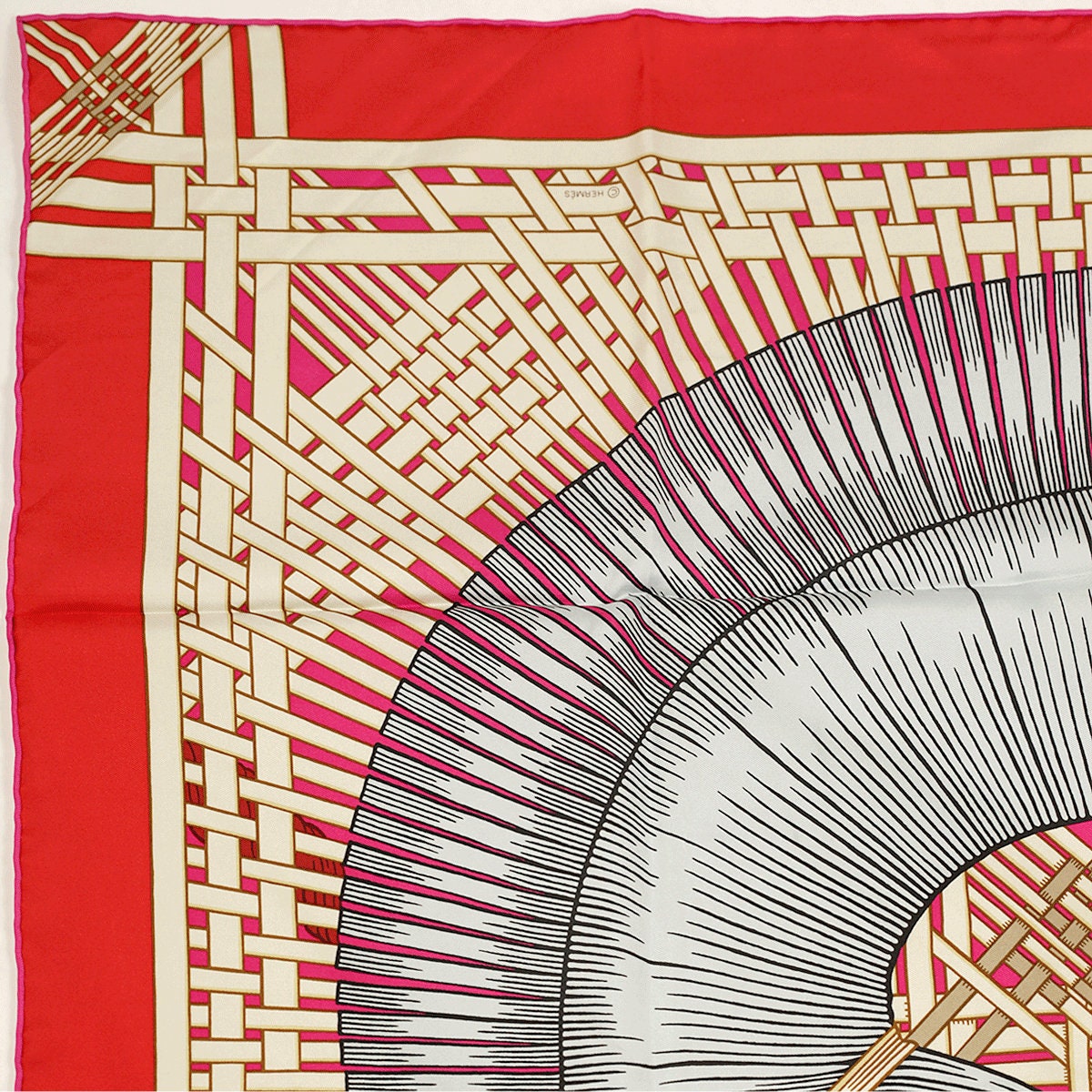 Hermes Scarf "Masan & Masan" by Terawat Teankaprasith 90cm Silk