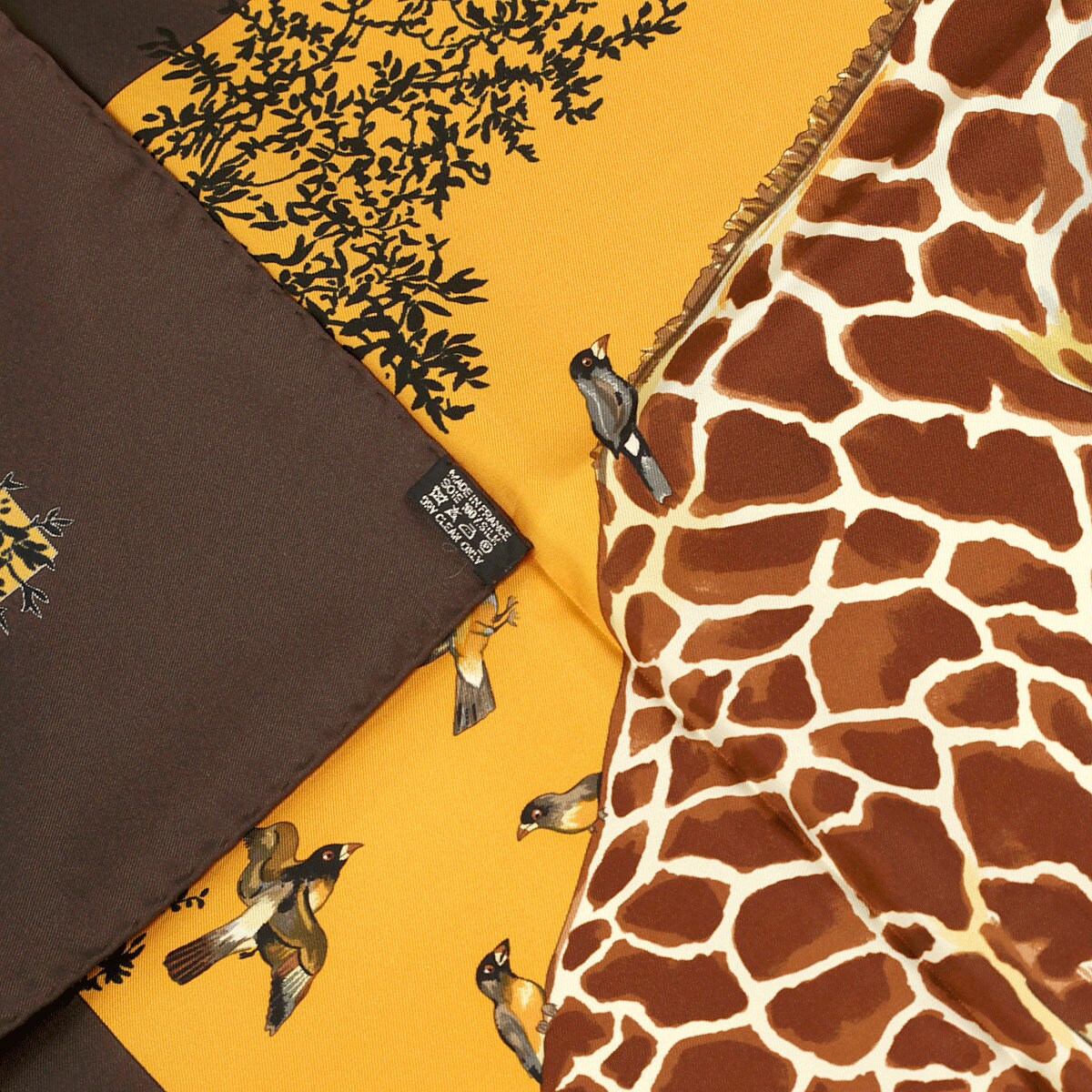 Hermes Scarf "Les Girafes" by Robert Dallet 90cm Silk | Grail