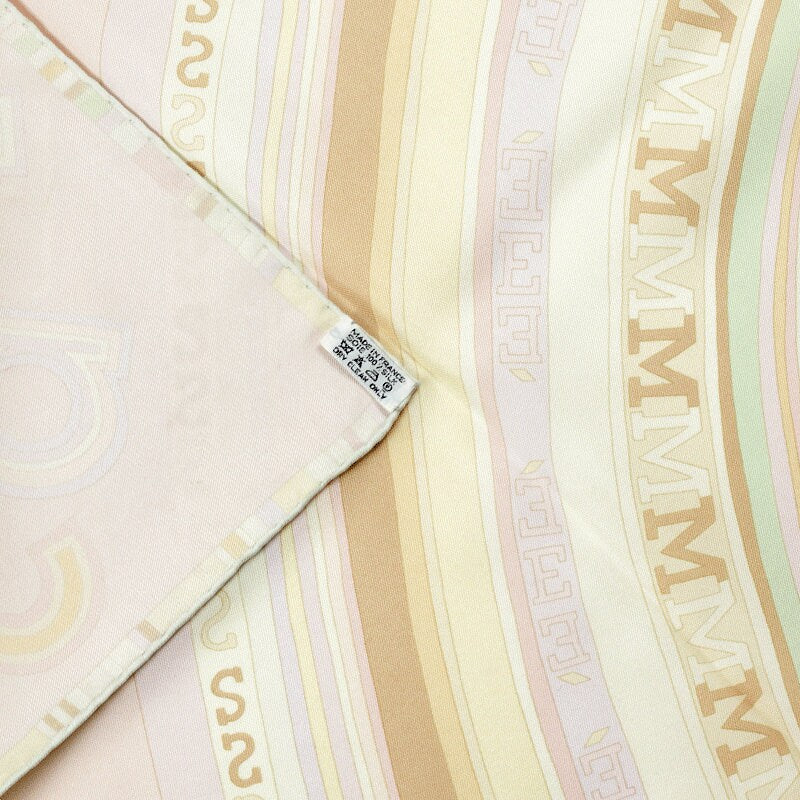 Hermes Scarf "Tohu Bohu" by Claudia Stuhlhofer Mayr 90cm Silk