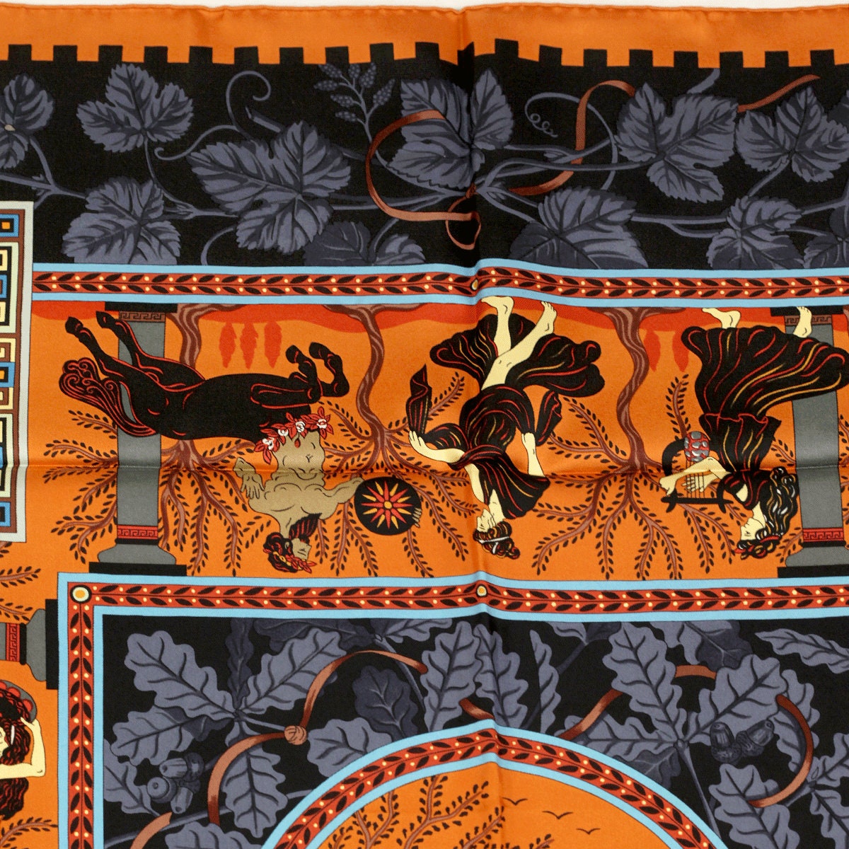 Hermes Scarf "Musique des Dieux" by Claudia Stuhlhofer Mayr 90cm Silk | Carre