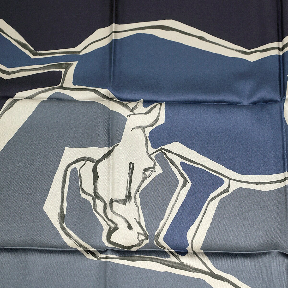 Hermes Scarf "La Danse des Chevaux" by Jean-Louis Sauvat 90cm Silk | NWT