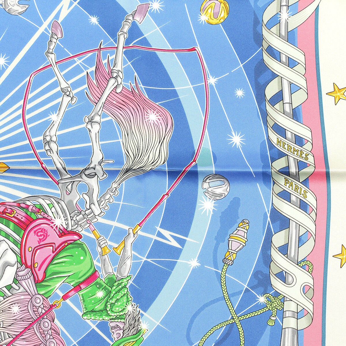 Hermes Scarf "Chorus Stellarum" by Daiske Nomura 70cm Silk | Carre Foulard