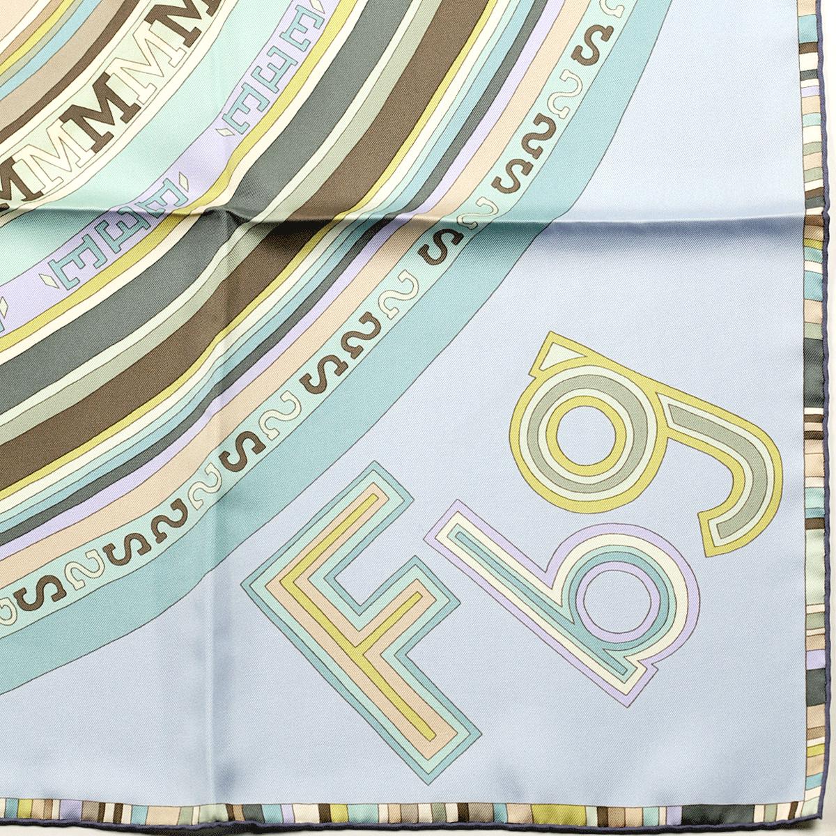 Hermes Scarf "Tohu Bohu" by Claudia Stuhlhofer Mayr 90cm Silk | Carre