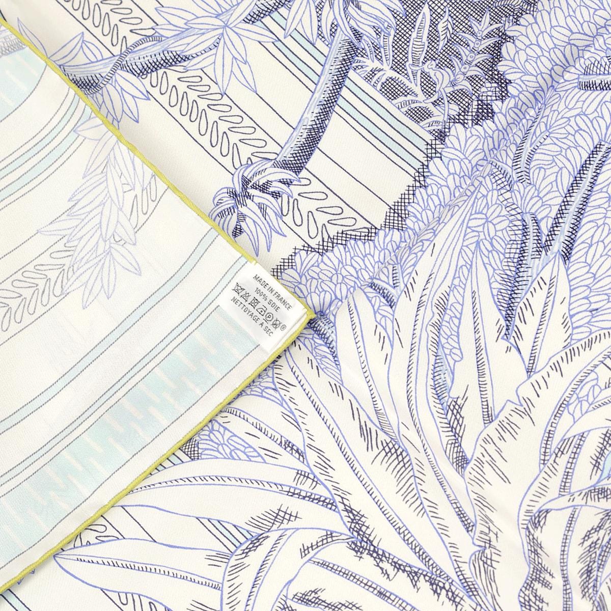 Hermes Scarf "Acte III, Scene I, La Clairiere" by Édouard Baribeaud 90cm Silk