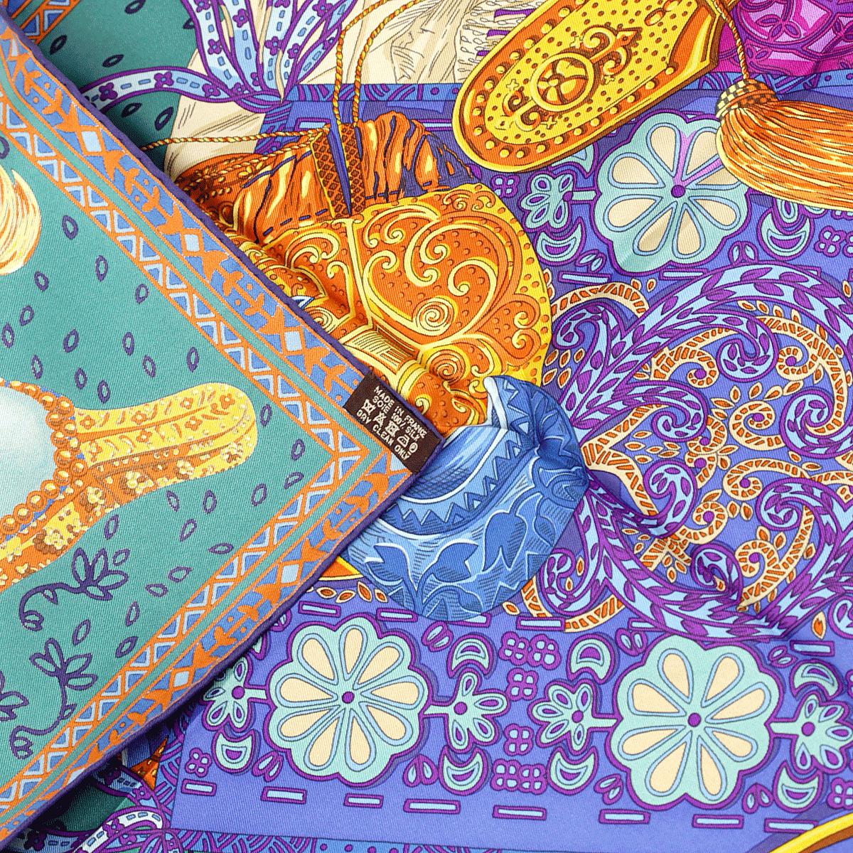 Hermes Scarf "Cavaliers du Caucase" by Annie Faivre 90cm Silk | Carre Foulard