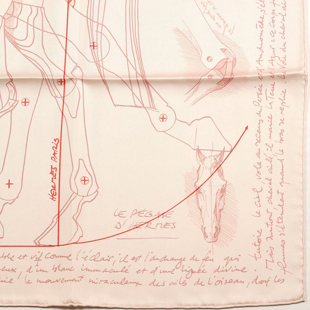 Hermes Scarf "Le Pegase d'Hermes" by Christian Renonciat 90cm Silk | Grail