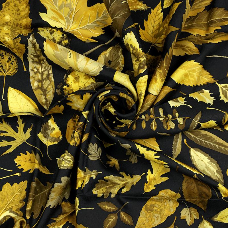 Hermes Scarf "Tourbillon" by Christiane Vauzelles 90cm Silk