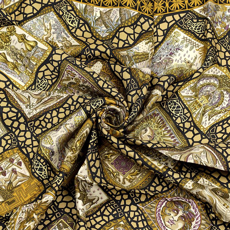 Hermes Scarf "Mare Nostrum" by Annie Faivre 90cm Silk