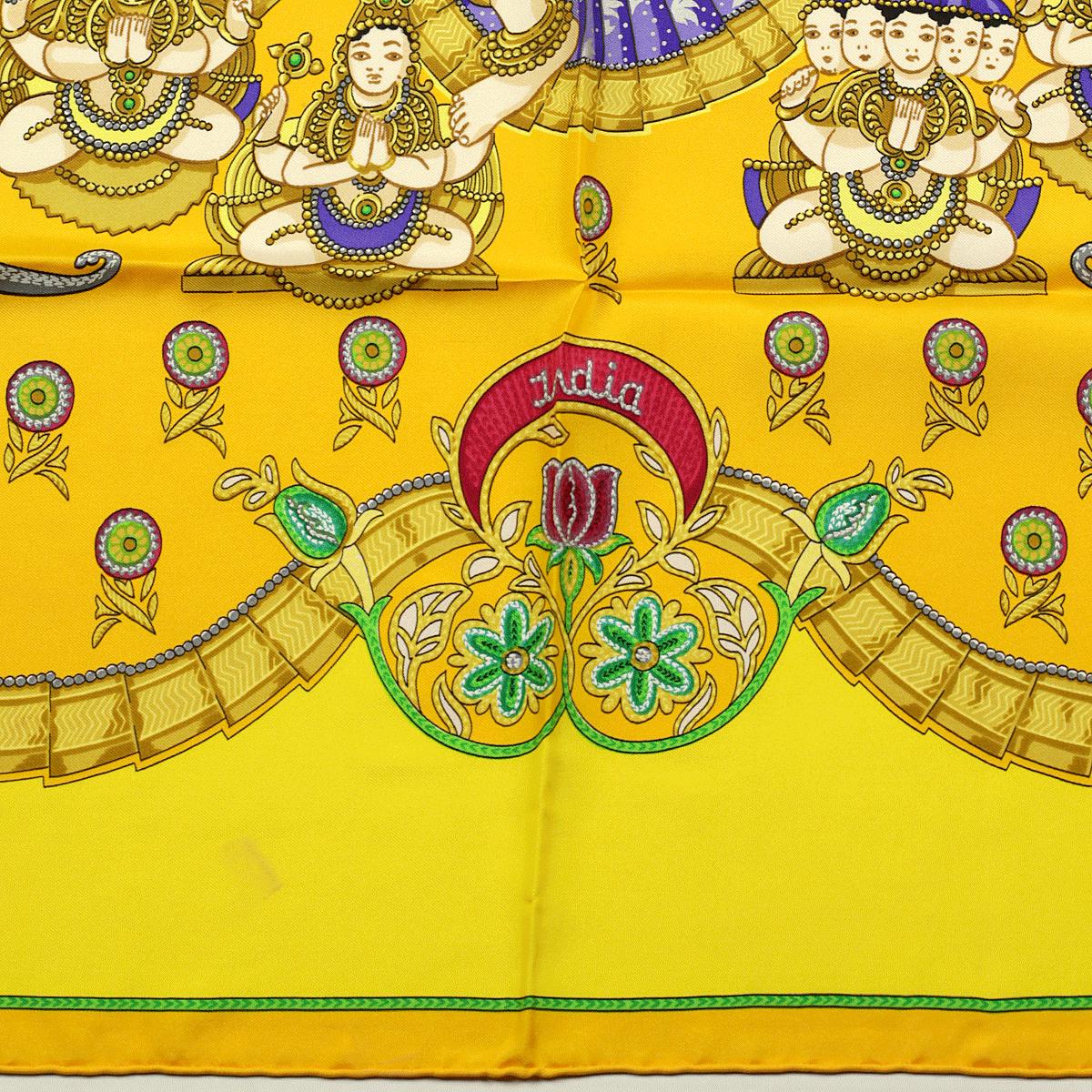 Hermes Scarf "India" by Caty Latham 90cm Silk | Carre