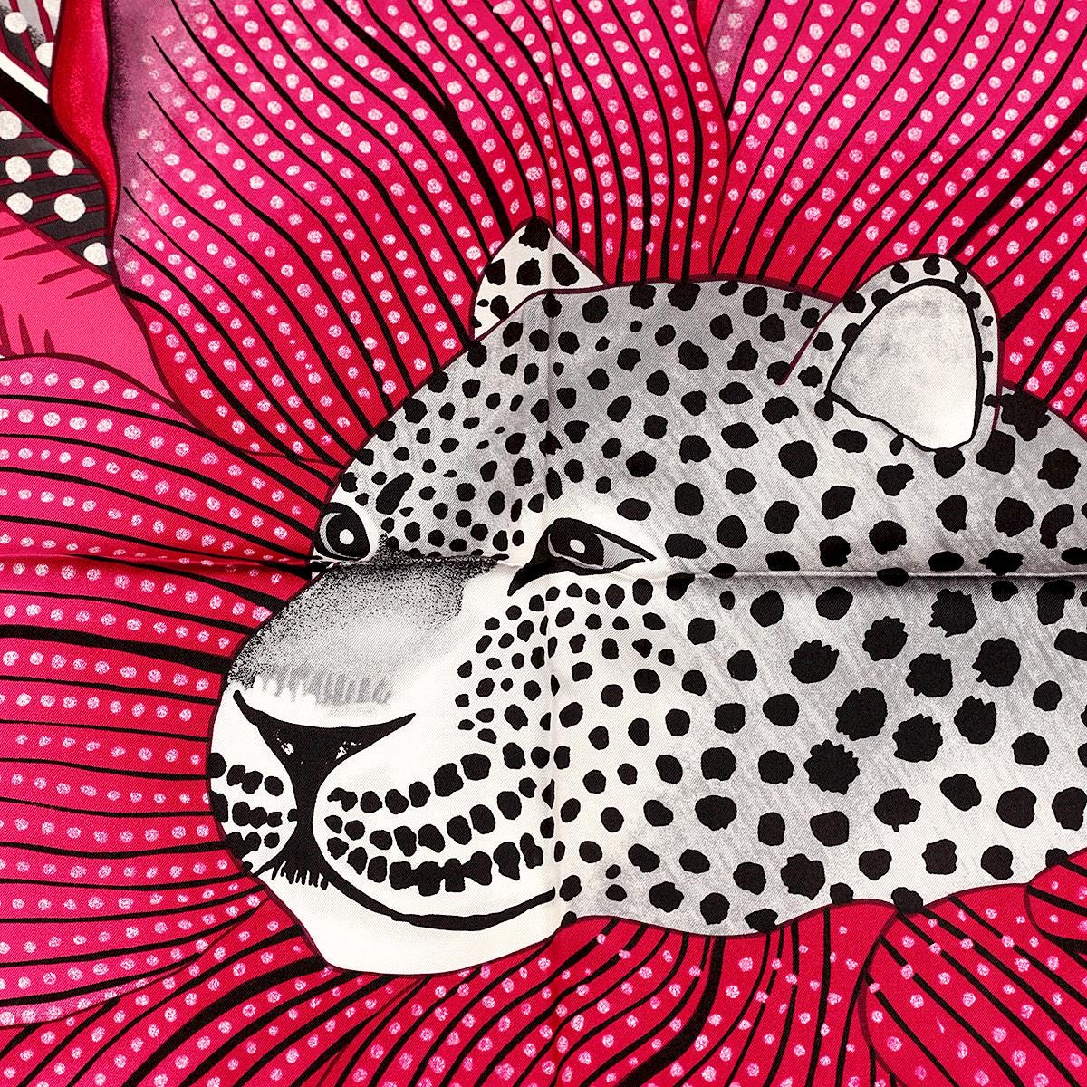 Hermes Scarf "Baobab Cat" by Ardmore Artists 90cm Silk | Foulard Carre