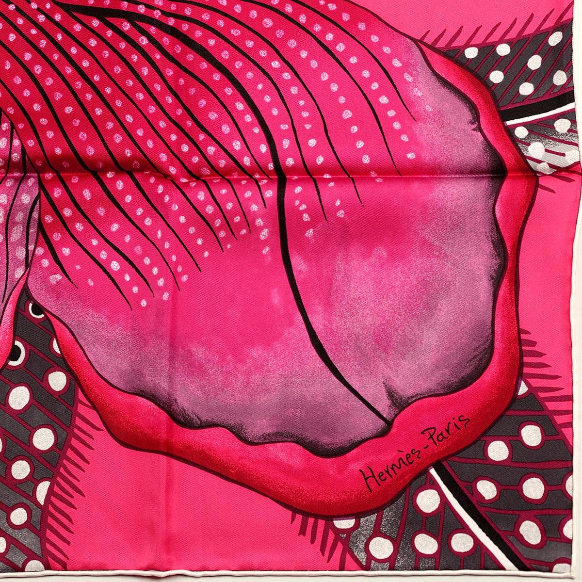Hermes Scarf "Baobab Cat" by Ardmore Artists 90cm Silk | Foulard Carre