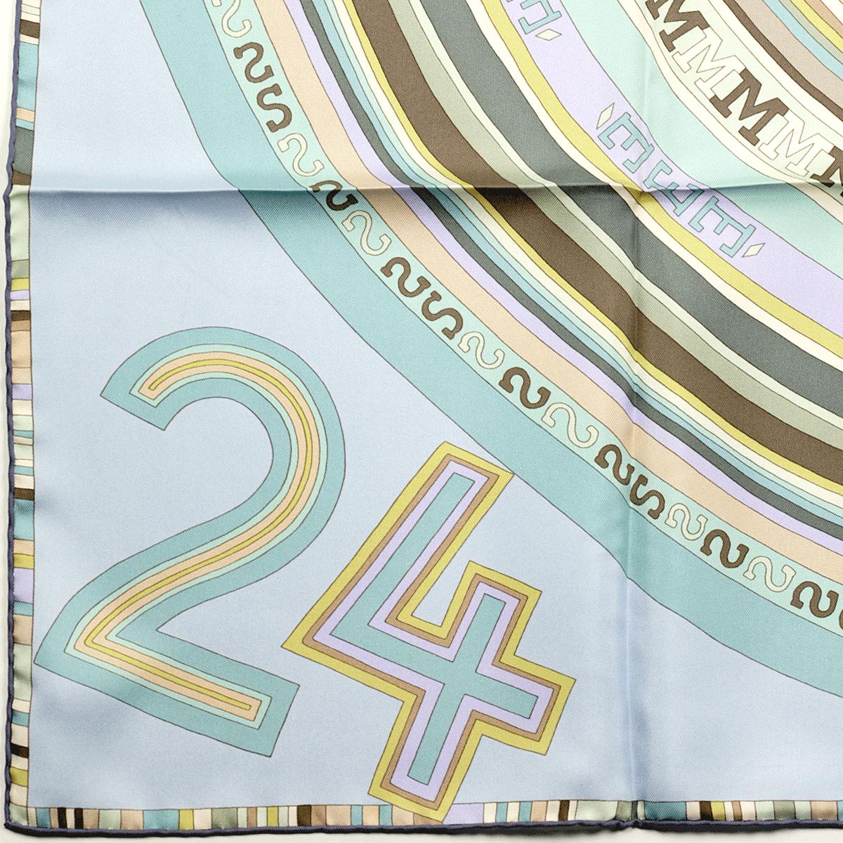Hermes Scarf "Tohu Bohu" by Claudia Stuhlhofer Mayr 90cm Silk | Carre