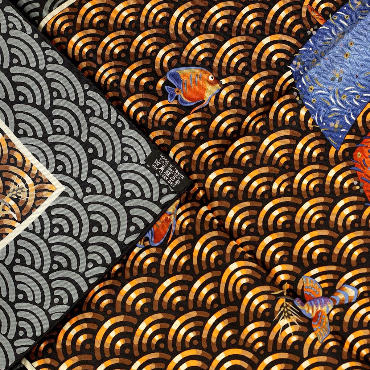 Hermes Scarf "Bateau Fleuri" by Ljubomir Milinkov 90cm Silk | Carre Foulard
