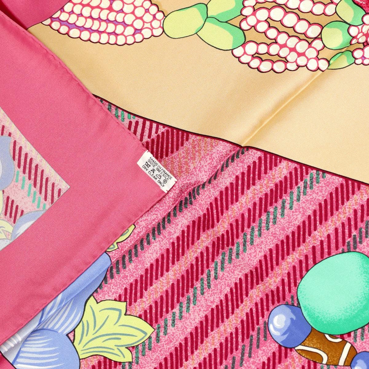 Hermes Scarf "Tibet II" by Caty Latham 90cm Silk