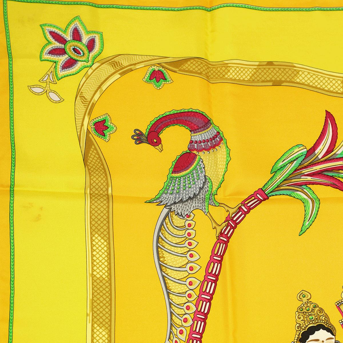 Hermes Scarf "India" by Caty Latham 90cm Silk | Carre