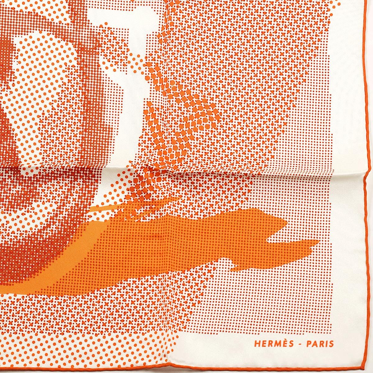 Hermes Scarf "Fantaisie a Cheval" by Bali Barret 70cm Silk
