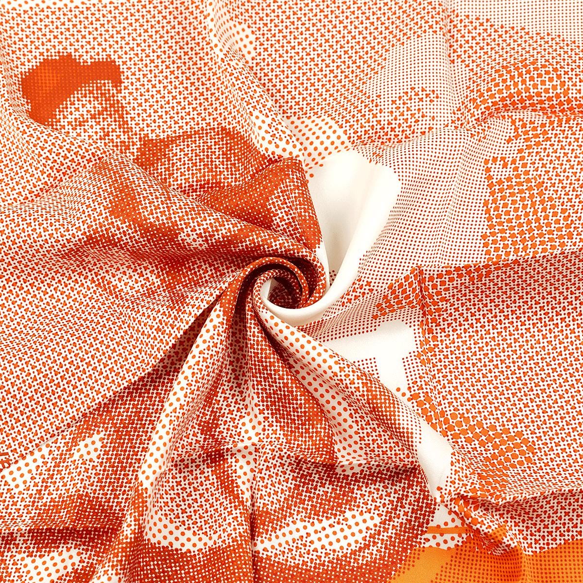 Hermes Scarf "Fantaisie a Cheval" by Bali Barret 70cm Silk