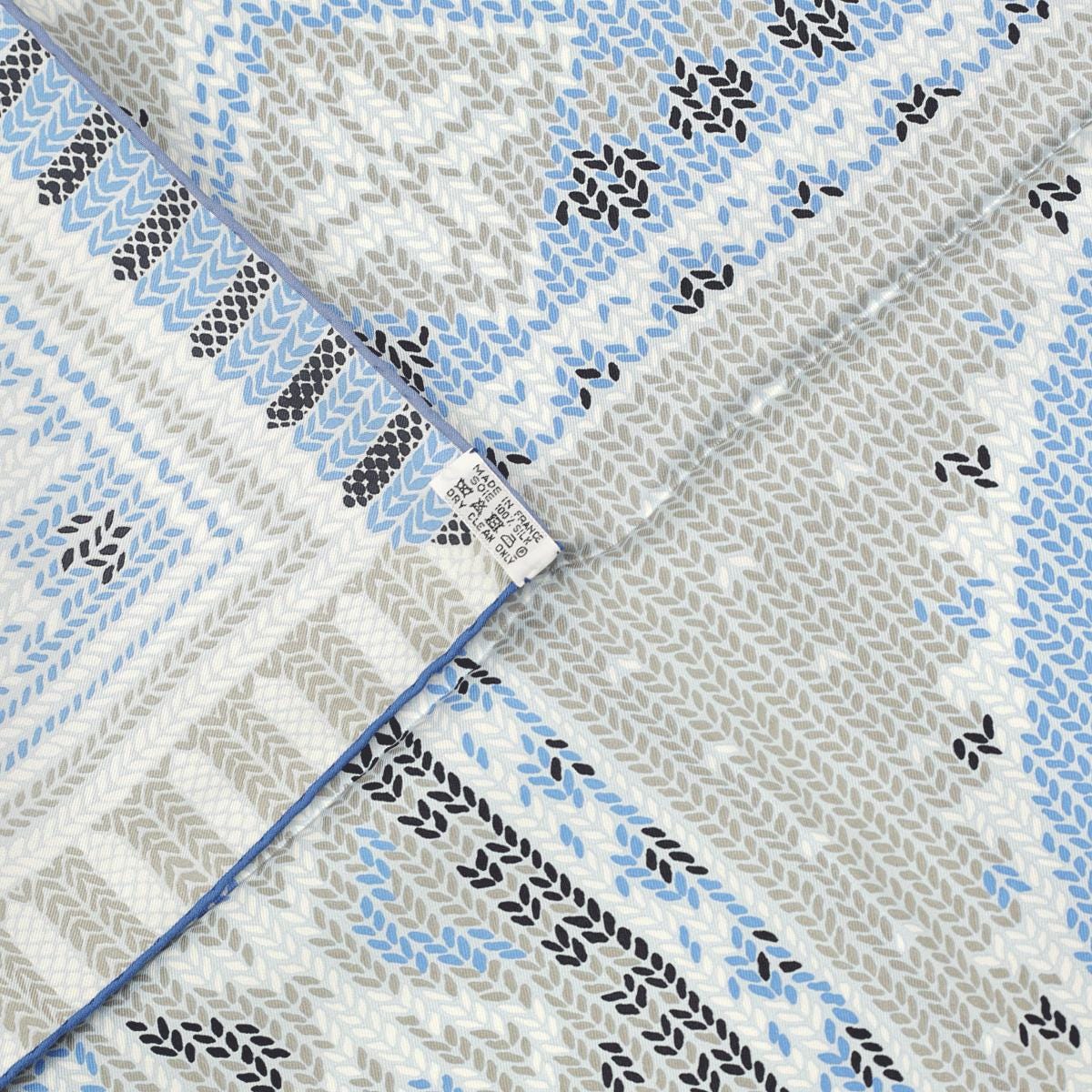 Hermes Scarf "Au Coin du Feu" by Dimitri Rybaltchenko 90cm Silk