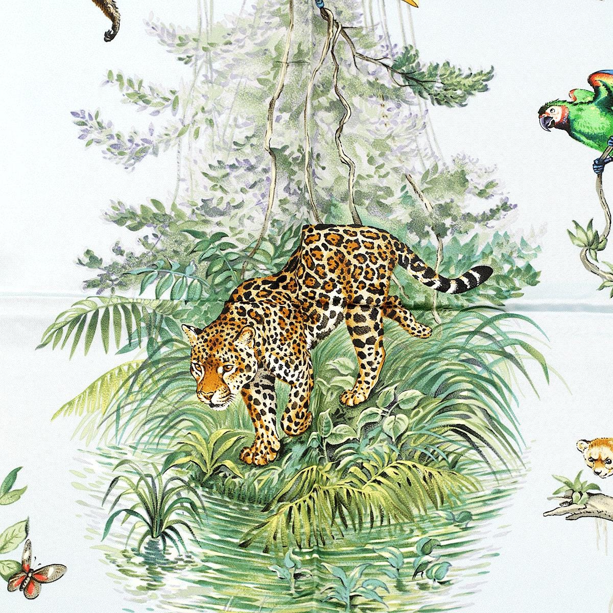 Hermes Scarf "Equateur" by Robert Dallet 90cm Silk | Foulard Carre