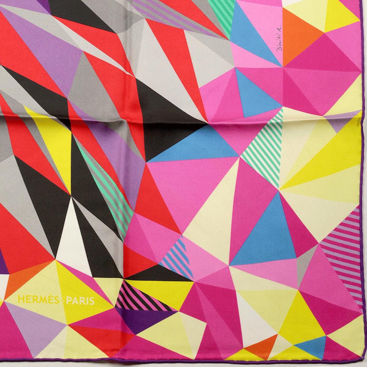 Hermes Scarf "Le Faceties de Pegase" by Dimitri Rybaltchenko 90cm Silk | Carre Foulard