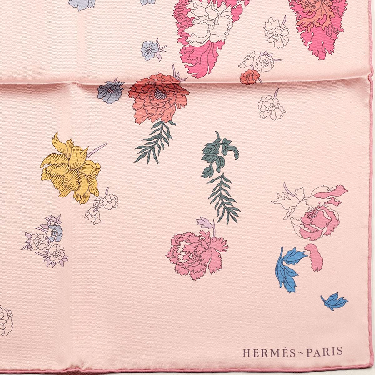 Hermes Scarf "Robe Legere" by Théo de Gueltzl 90cm Silk