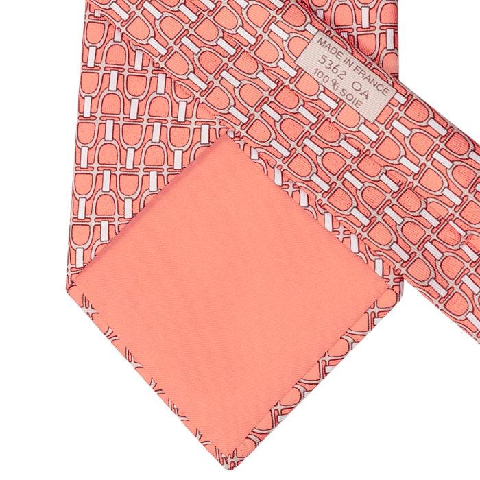 Hermes Men's Silk Tie Geometric Pattern 5362 | Necktie Cravate