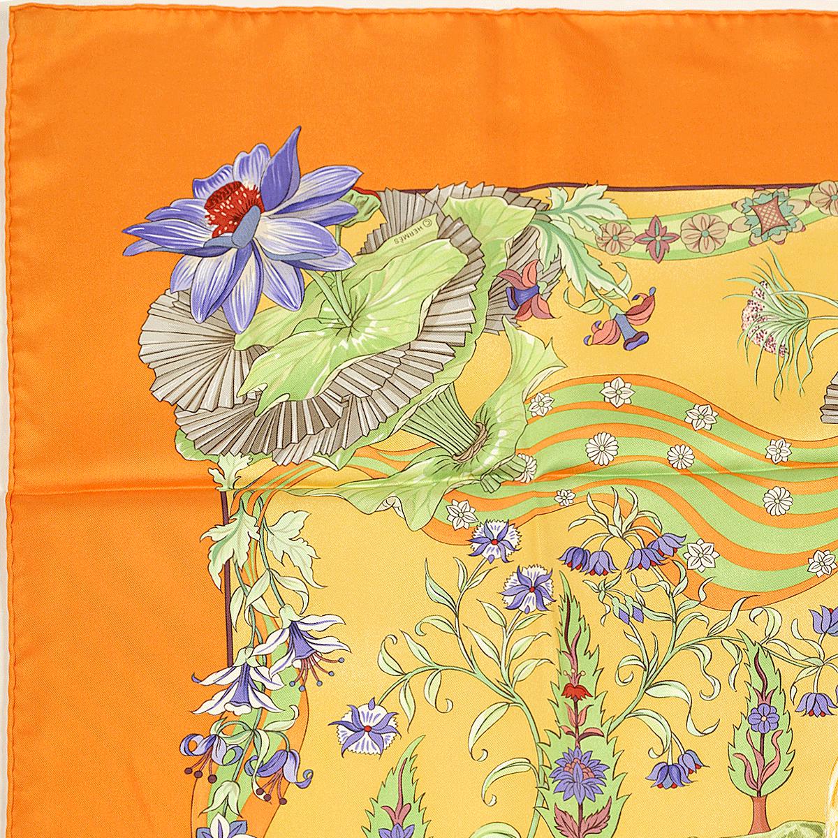 Hermes Scarf "Sarasvati" by Zoe Pauwels 90cm Silk | Foulard Carre