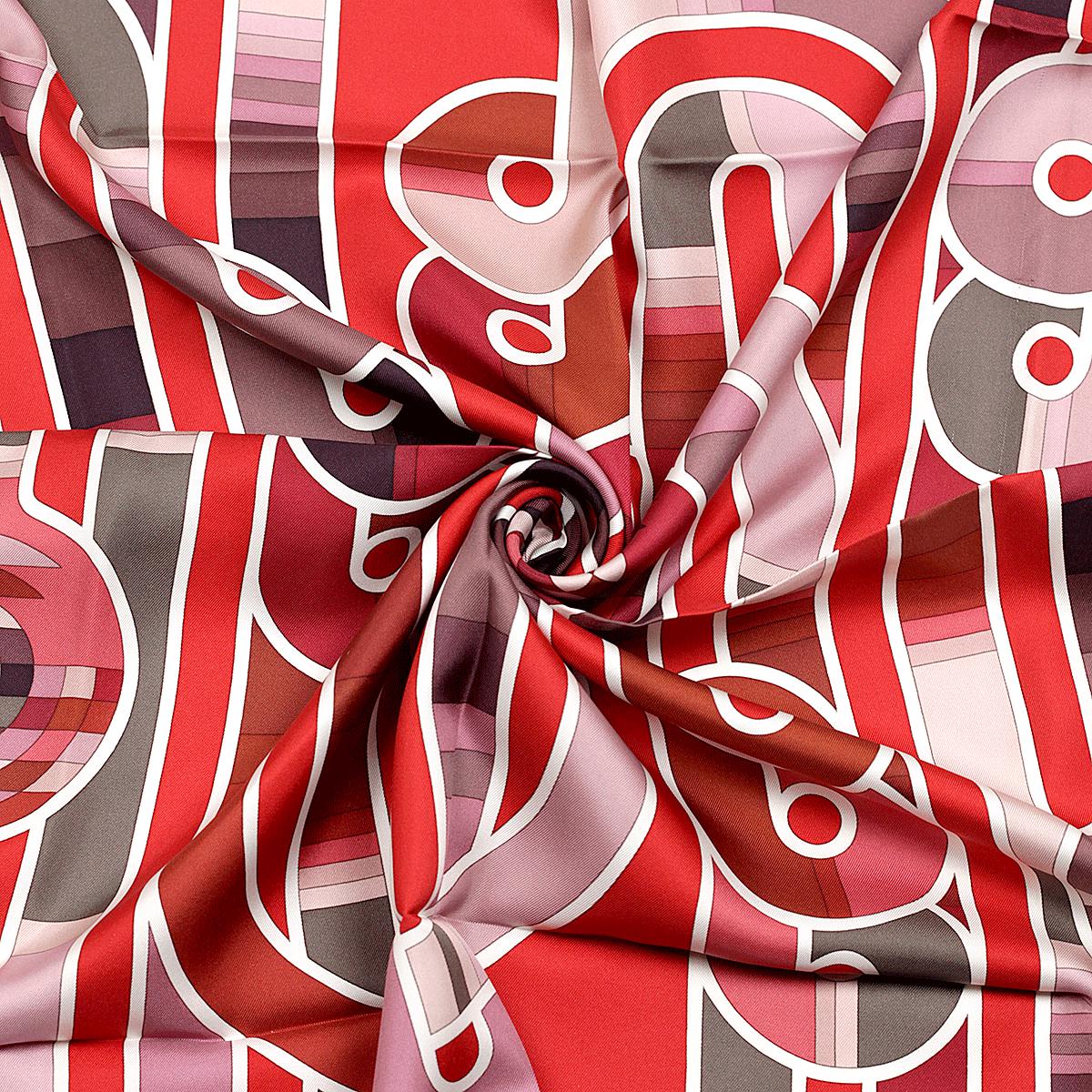 Hermes Scarf "Melodie Chromatique" by Virginie Jamin 90cm Silk