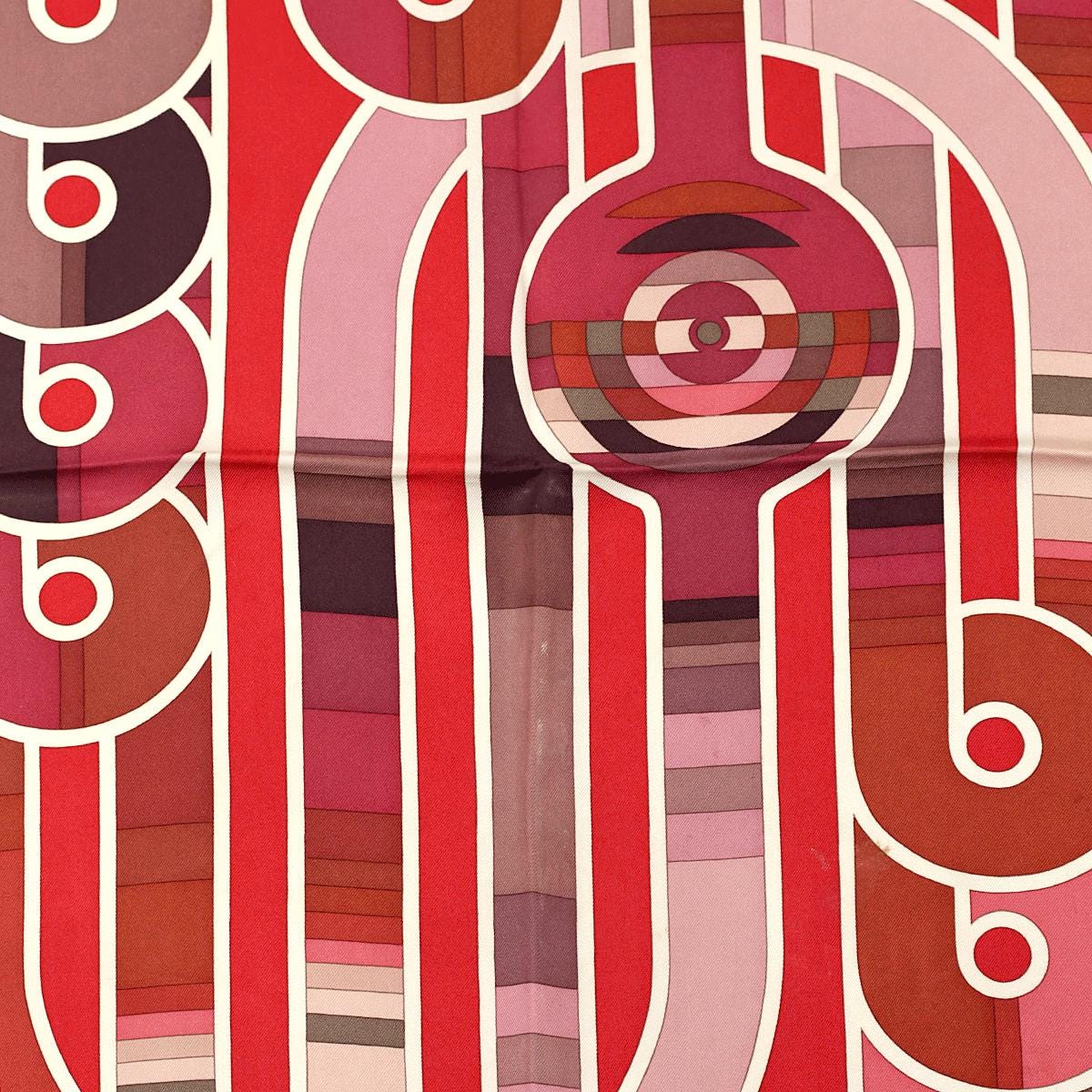 Hermes Scarf "Melodie Chromatique" by Virginie Jamin 90cm Silk | Foulard Carre