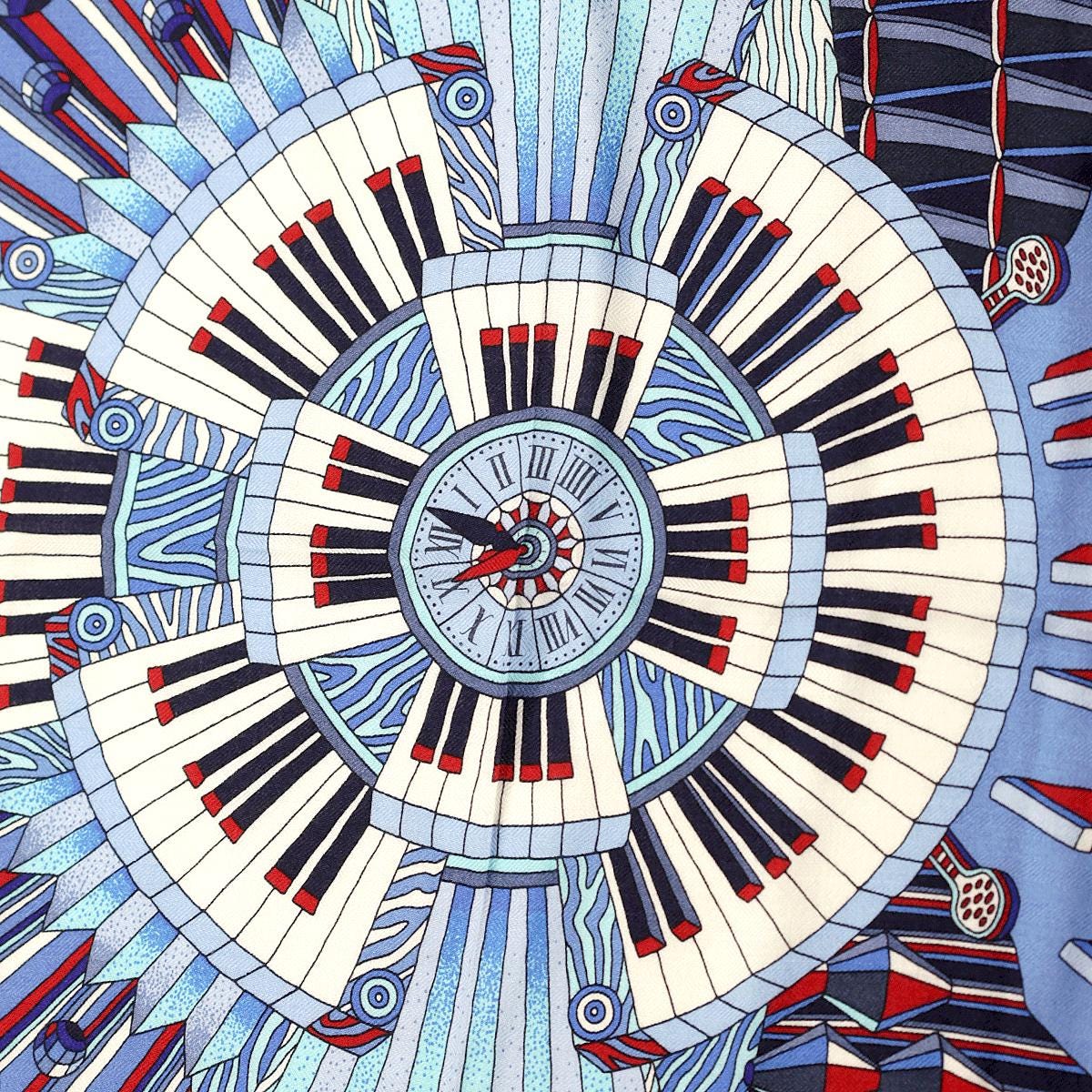 Hermes Cashmere Shawl 140cm "Point d'Orgue" by Pierre Marie | Scarf Carre Foulard