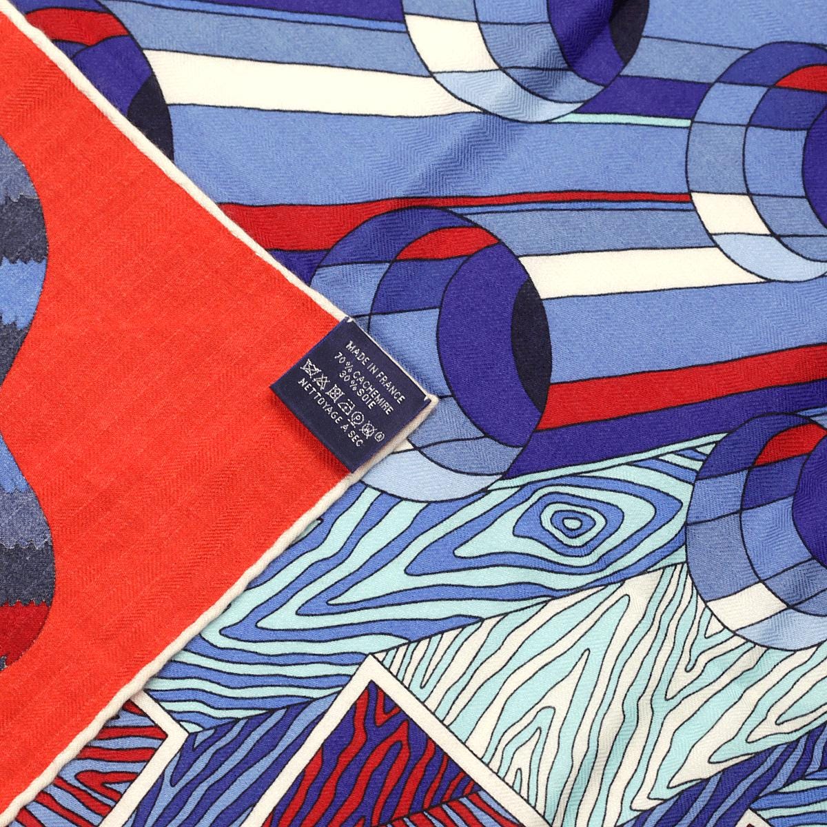 Hermes Cashmere Shawl 140cm "Point d'Orgue" by Pierre Marie | Scarf Carre Foulard