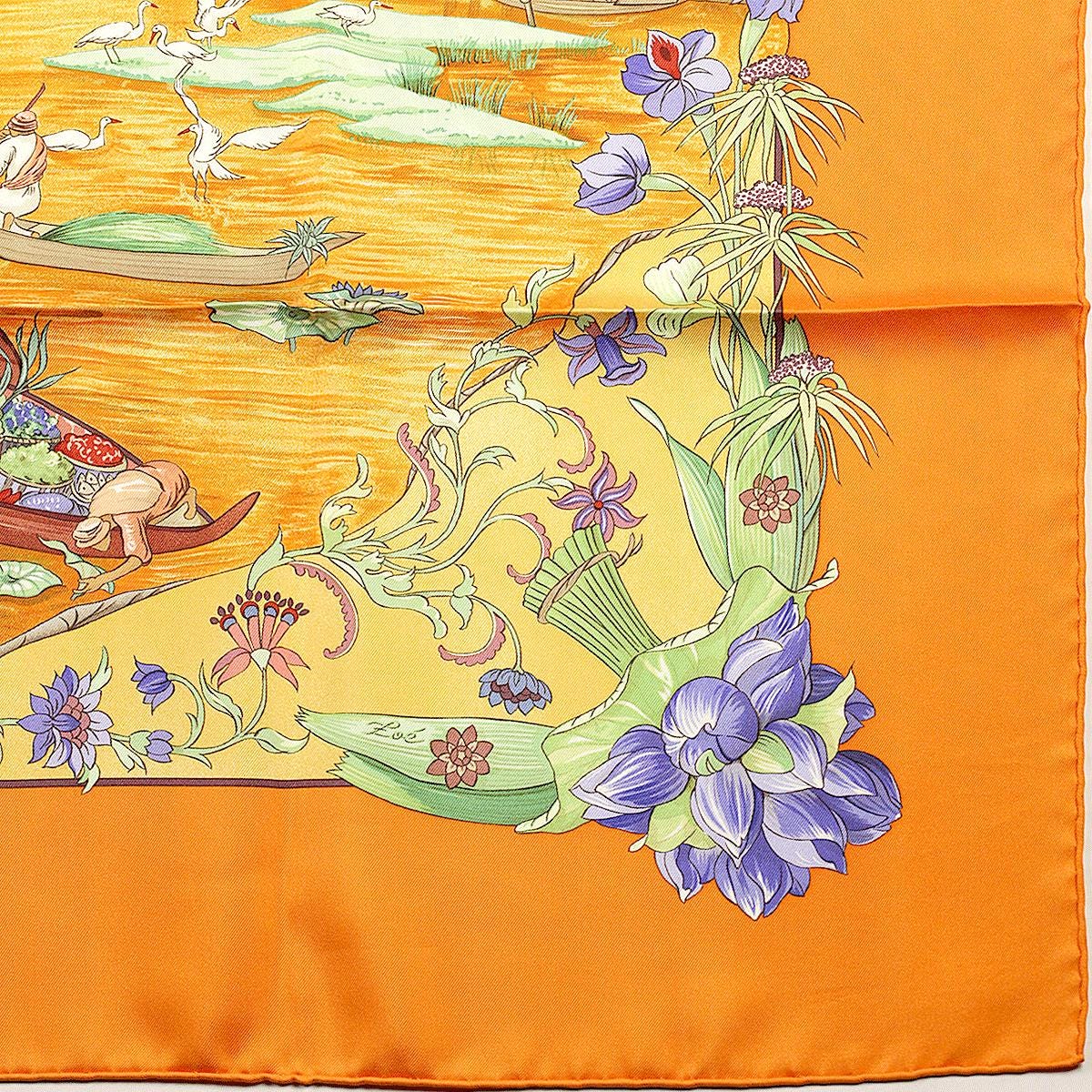 Hermes Scarf "Sarasvati" by Zoe Pauwels 90cm Silk | Foulard Carre
