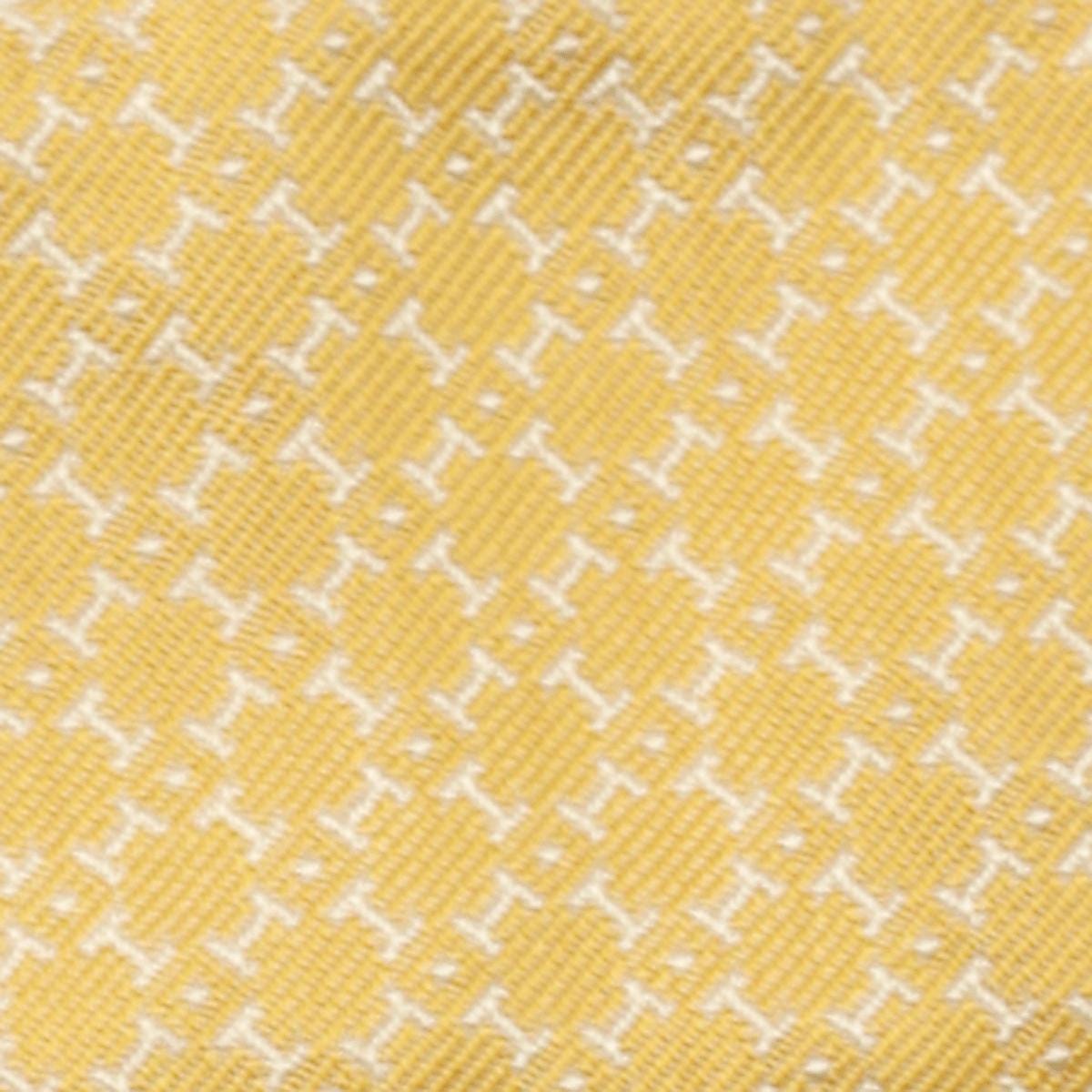 Hermes Men's Silk Bowtie Geometric Pattern | Necktie Cravate Bow Tie