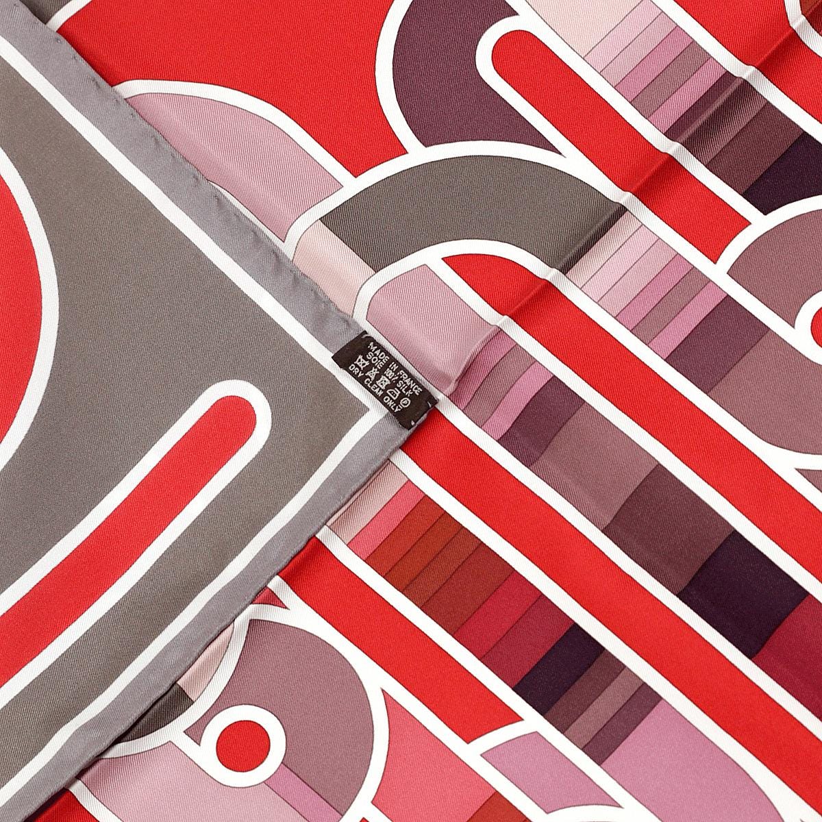 Hermes Scarf "Melodie Chromatique" by Virginie Jamin 90cm Silk