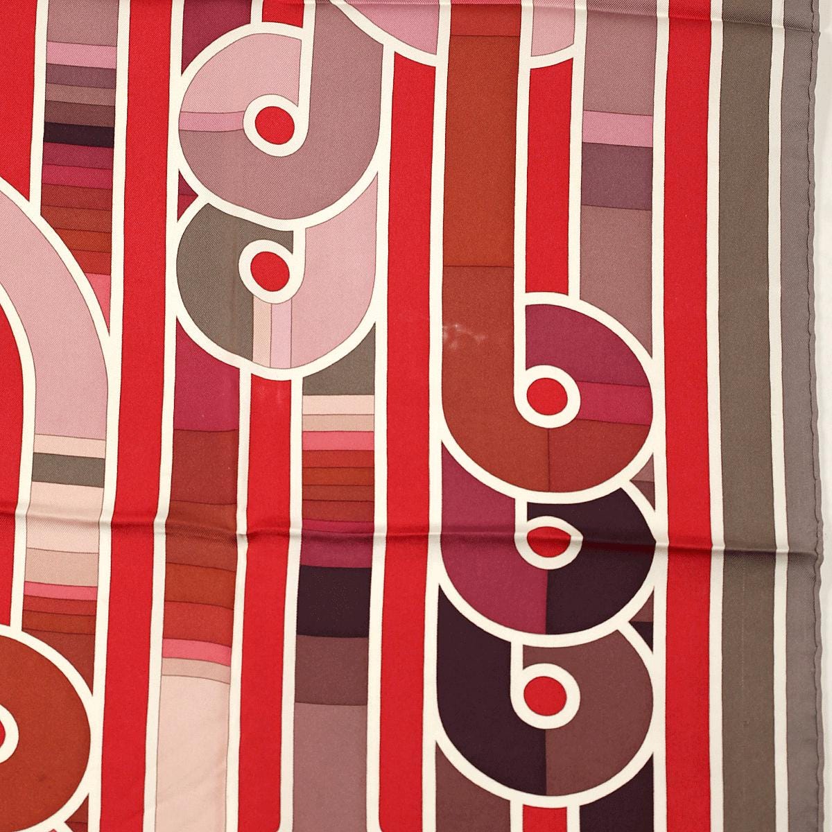 Hermes Scarf "Melodie Chromatique" by Virginie Jamin 90cm Silk