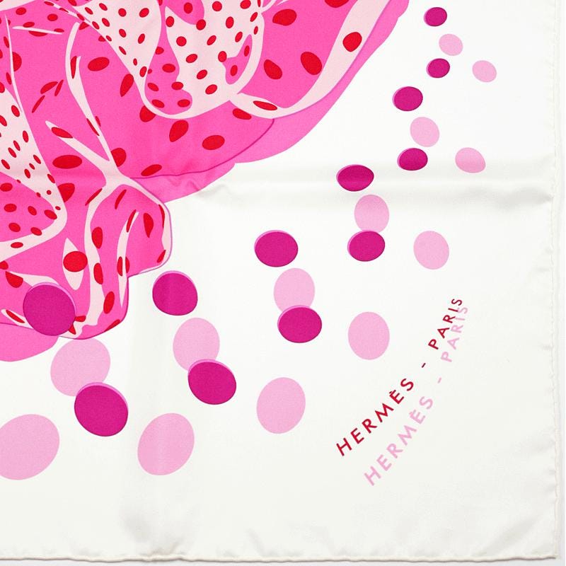 Hermes Scarf "Hola Flamenca" by Dimitri Rybaltchenko 90cm Silk