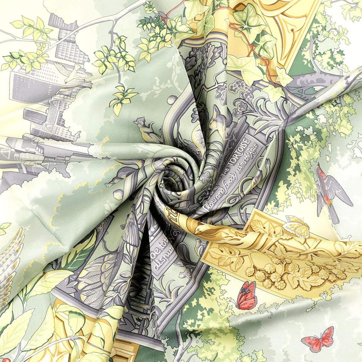 Hermes Scarf "Central Park" by Laurence Bourthoumieux 90cm Silk | Limited Edition Grail
