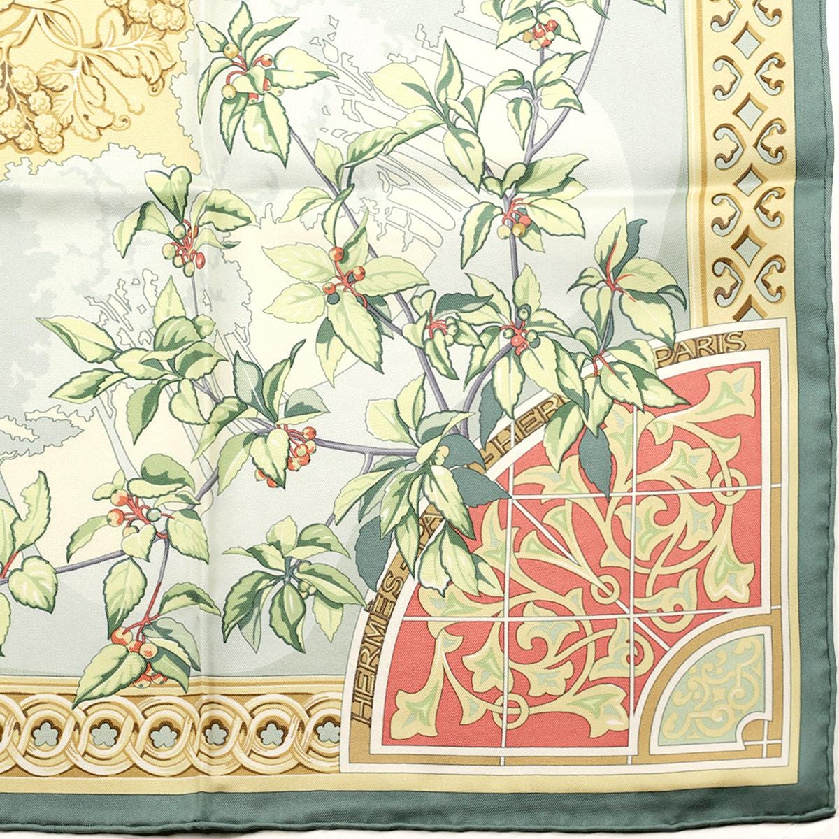 Hermes Scarf "Central Park" by Laurence Bourthoumieux 90cm Silk | Limited Edition Grail