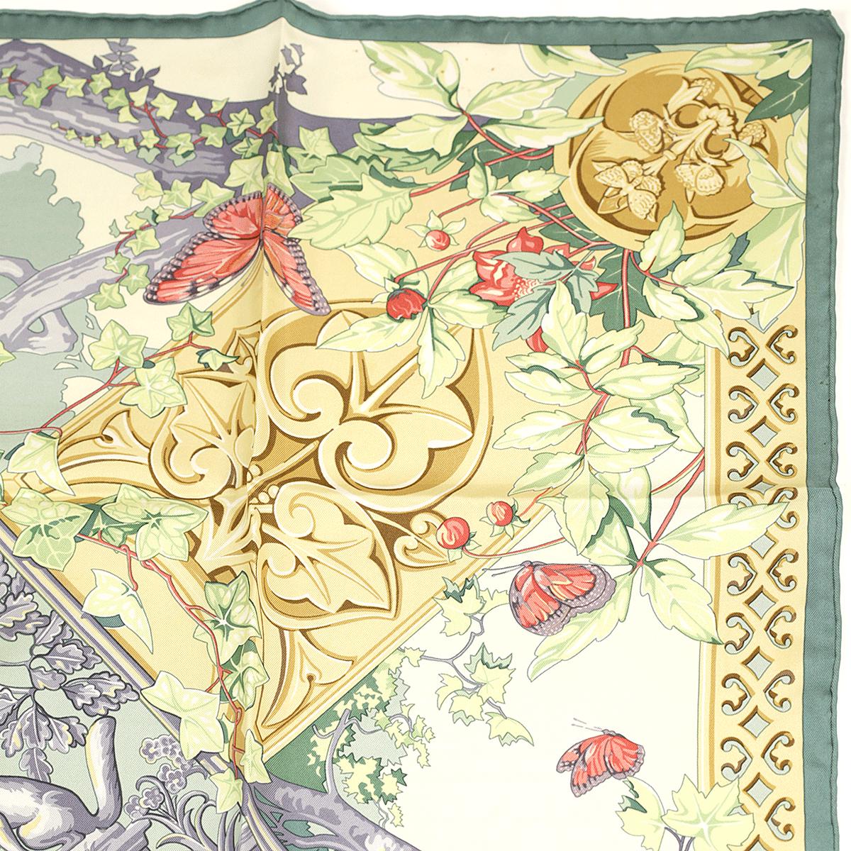 Hermes Scarf "Central Park" by Laurence Bourthoumieux 90cm Silk | Limited Edition Grail
