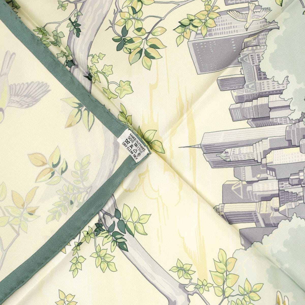 Hermes Scarf "Central Park" by Laurence Bourthoumieux 90cm Silk | Limited Edition Grail