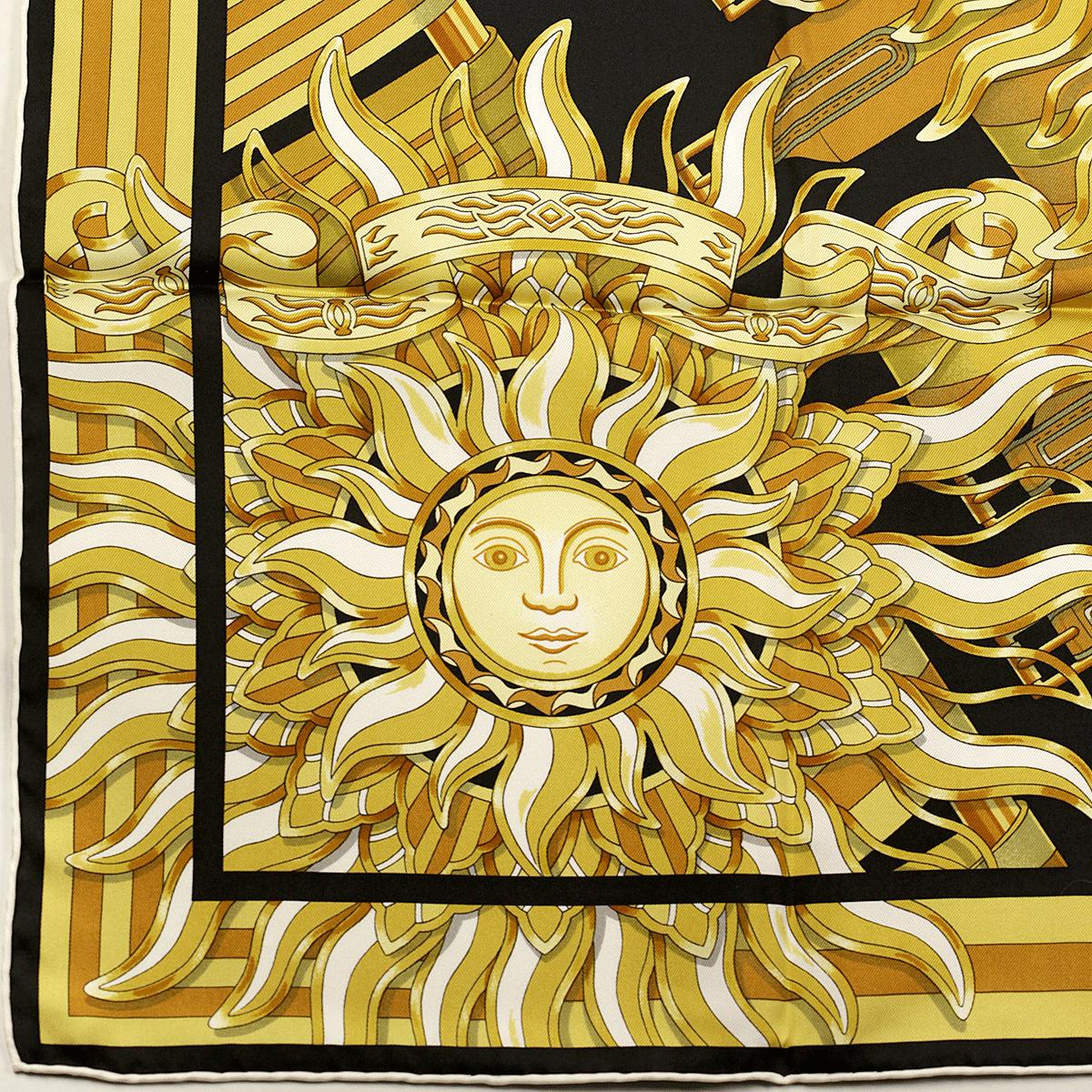 Hermes Scarf "Les Sangles de Phoebus" by Joachim Metz 90cm Silk | Carre Foulard