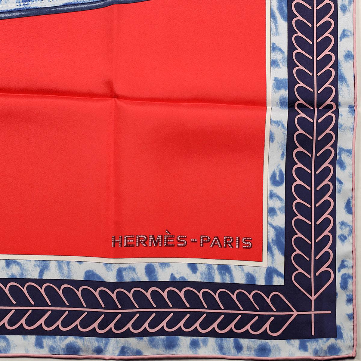 Hermes Scarf "Selle d'Officier en Grande Tenue" by Wlodek Kaminski 90cm Silk