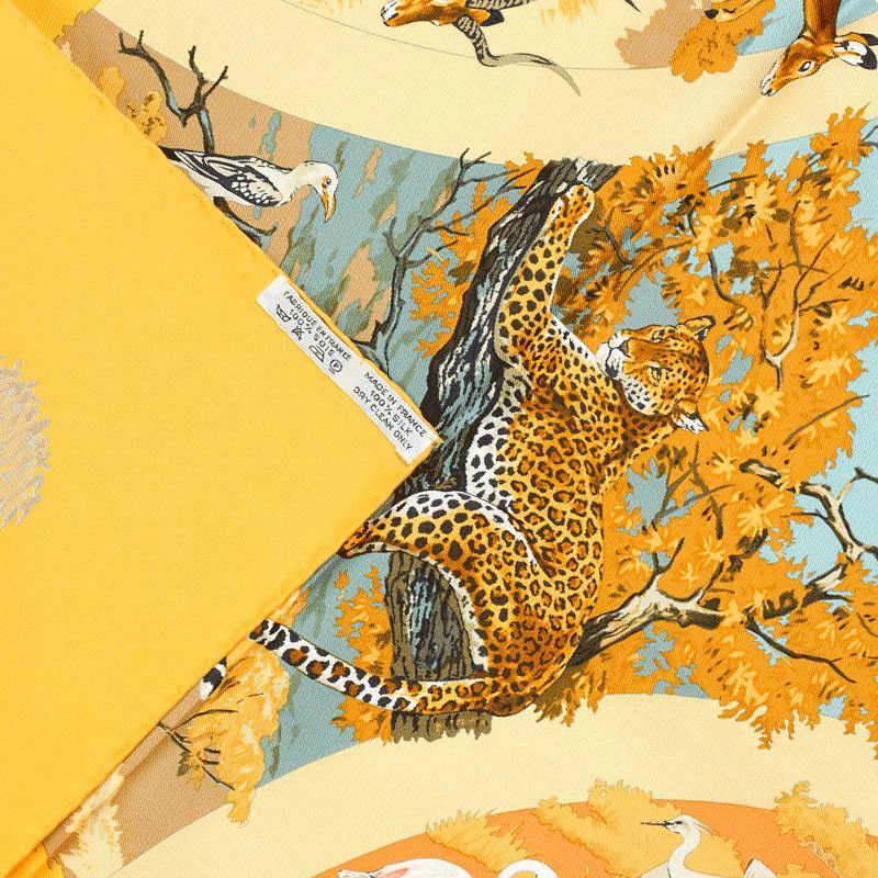 Hermes Scarf "Tanzanie" by Robert Dallet 90cm Silk | Carre Foulard